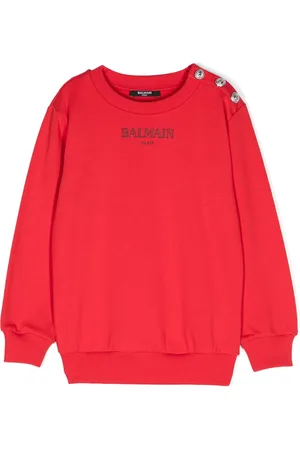 Balmain Sweatshirt med logotyp