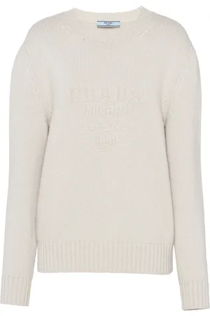 Prada Tröja med broderad logotyp