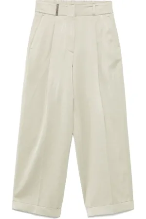 PESERICO SIGN Byxor i gabardin