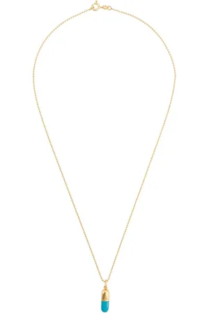 TRUE ROCKS Halsband med litet pillerformat hänge