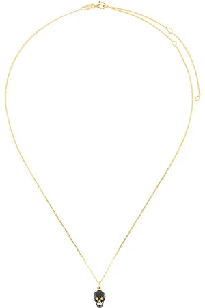 TRUE ROCKS Halsband med dödskallehänge