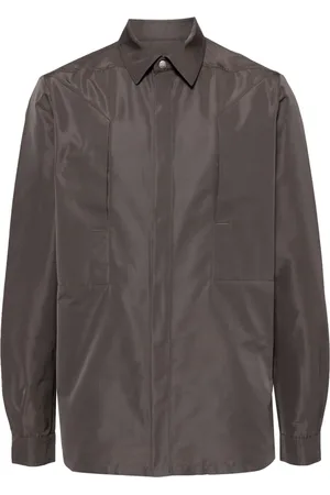 Rick Owens Fogpocket skjorta med klassisk krage