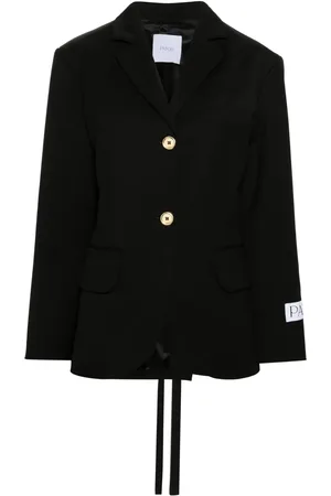 Patou Enkelknäppt blazer med bälte