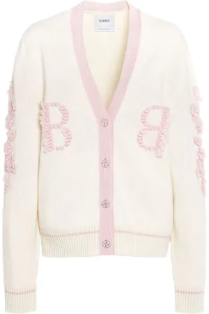Barrie Cardigan med broderad logotyp