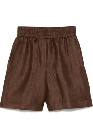PESERICO SIGN Shorts med vida ben