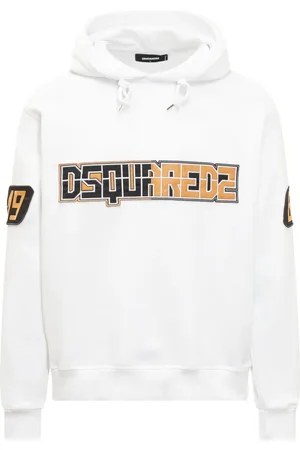 Dsquared2 Hoodie med logotyp