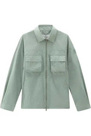 Woolrich Skrynklad jacka med dragkedja