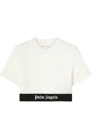 Palm Angels Croptop med logotypband