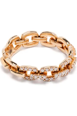 ROSEKEY Links diamantring i 18K roséguld