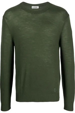 Jil Sander Tröja med broderad logotyp