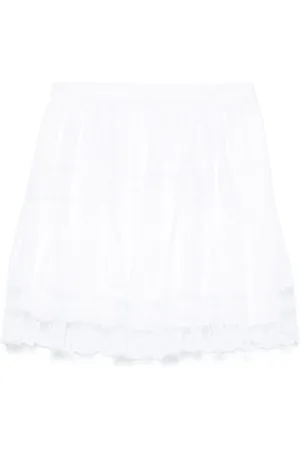 ERMANNO SCERVINO Minikjol med spetsdetalj