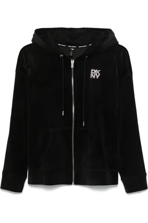 DKNY Hoodie med logotyp