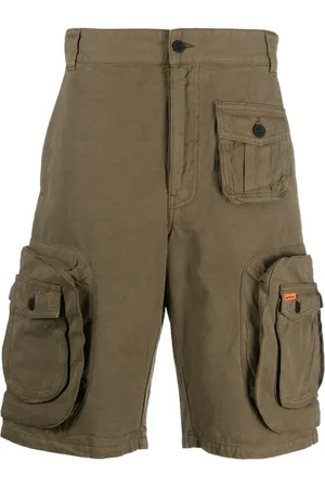 Heron Preston Cargoshorts med logotypmärke