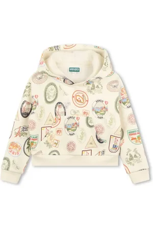 Kenzo Hoodie med grafiskt tryck