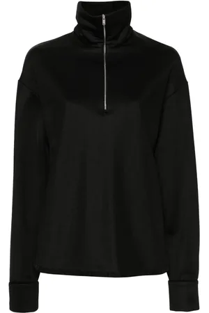 Jil Sander Tröja med halv dragkedja