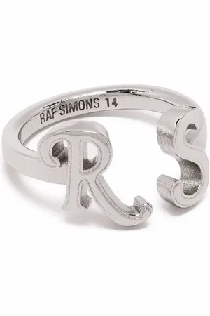 RAF SIMONS RS ring i mässing