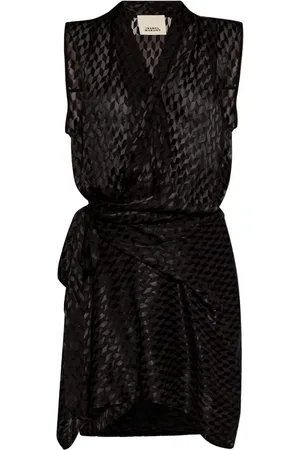 Isabel Marant Kayla draperad miniklänning