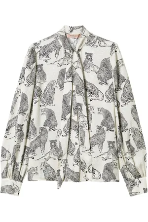 Twin-Set Mönstrad skjorta i jacquard