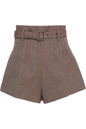 Prada Kritstrecksrandiga shorts