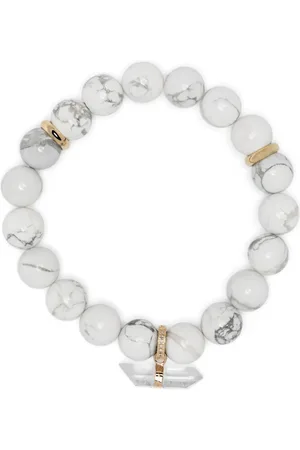 JIA JIA Rainbow armband i 14K gult guld med flera stenar