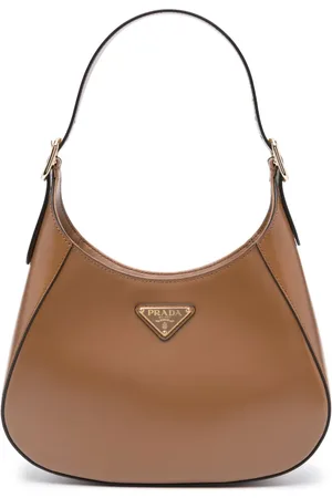 Prada Axelväska i läder