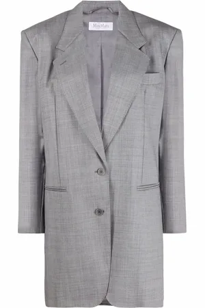 Max Mara Blazer med fyrkantig passform