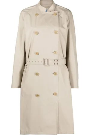 Prada Dubbelknäppt trenchcoat