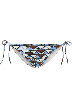 Prada Bikinitrosor med geometriskt tryck