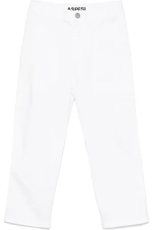 Aspesi Jeans med logotypmärke