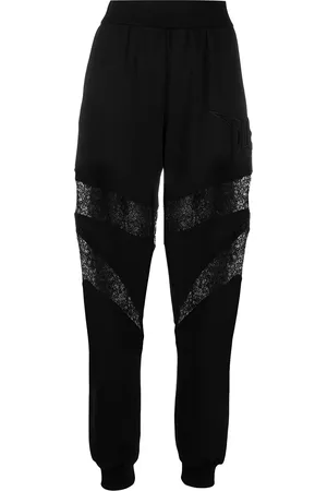 Philipp Plein Trackpants med spetspanel