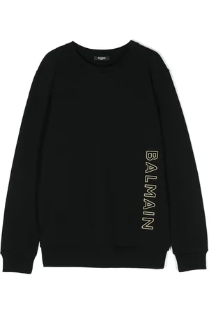 Balmain Sweatshirt med präglad logotyp