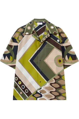 Puccini Vivara bowlingskjorta med logotyp