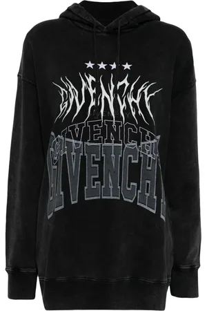 Givenchy Hoodie med logotyp
