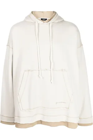 FIVE CM Hoodie med kontrastsöm
