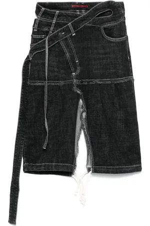 OTTOLINGER Jeanskjol i omlottmodell