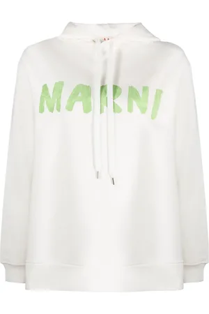 Marni Hoodie med logotyp