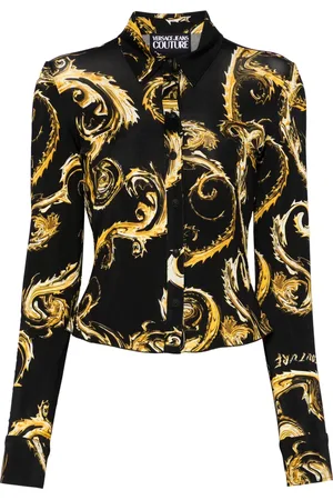 VERSACE Chromo Couture skjorta med tryck