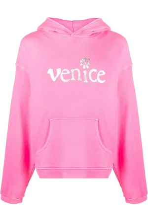 ERL Venice hoodie med tryck