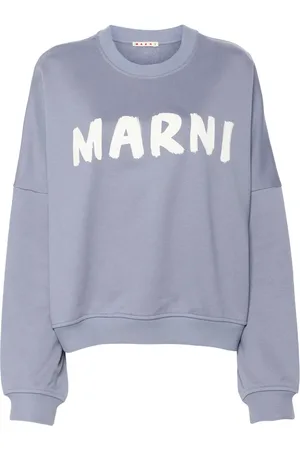Marni Sweatshirt med logotyp