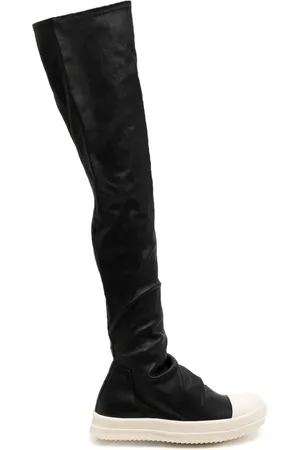 Rick Owens Knähöga sneakerstövlar
