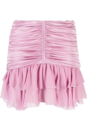 BLUMARINE Minikjol med volangkant