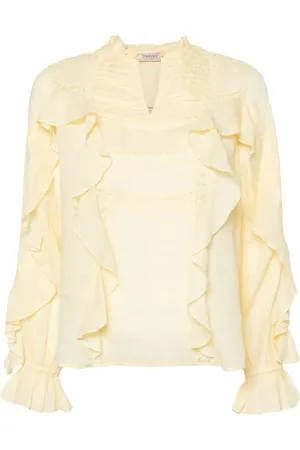 Twin-Set Blus med spetsdetalj