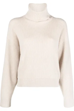 Brunello Cucinelli Ribbstickad tröja