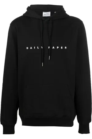 Daily paper Hoodie med logotyp