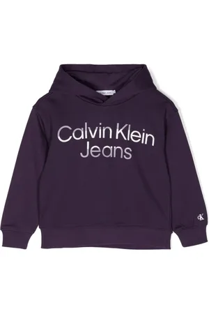 Calvin Klein Hero hoodie med logotyp