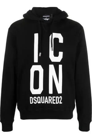 Dsquared2 Hoodie med tryck