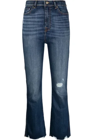 7 for all Mankind Croppade kick flare