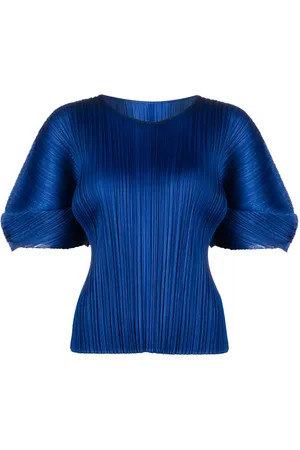 PLEATS PLEASE ISSEY MIYAKE Monthly Colours August plisserad blus