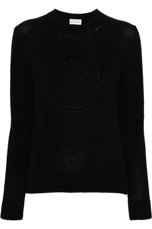 Moncler Tröja med broderad logotyp