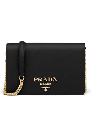 Prada Axelväska med logotyp